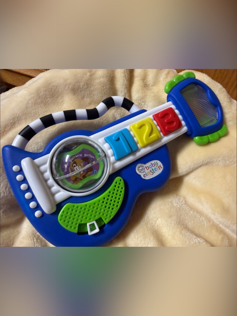 Baby Einstein Blue Musical Learning Guitar for Toddlers